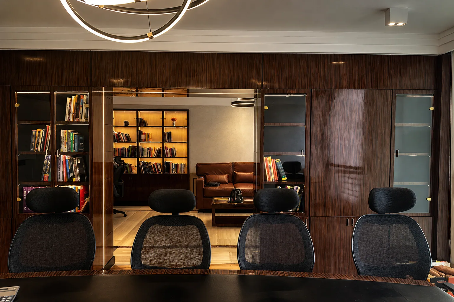 Executive meeting room in the Dakahlia Group project in Nasr City