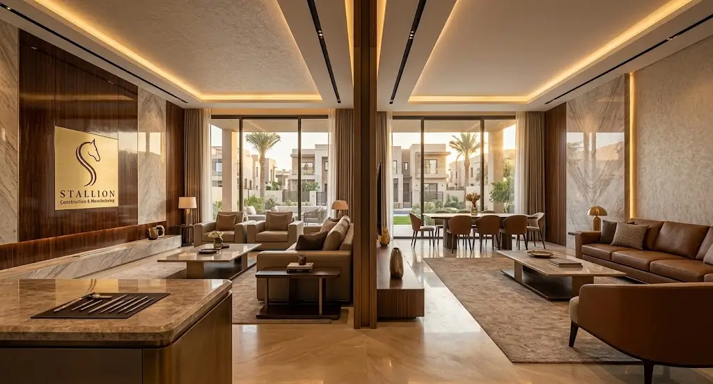 Twin House Finishing Contractor in Egypt: Fit-Out for Semi-Detached Homes